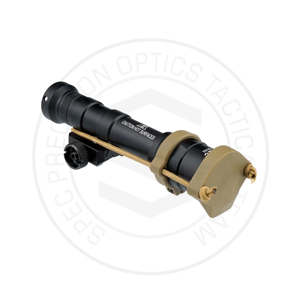 SPECPRECISION NEW Light Cover Tactical SF M300 M600 Series Flashlight Lens Cap 3D Printed TAN Color