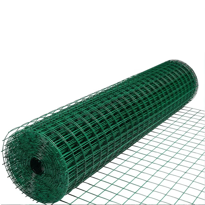 Manufacturer Price 1/2 x 1/2 Galvanized PVC Coated Welded Wire Mesh Rolls For Sale