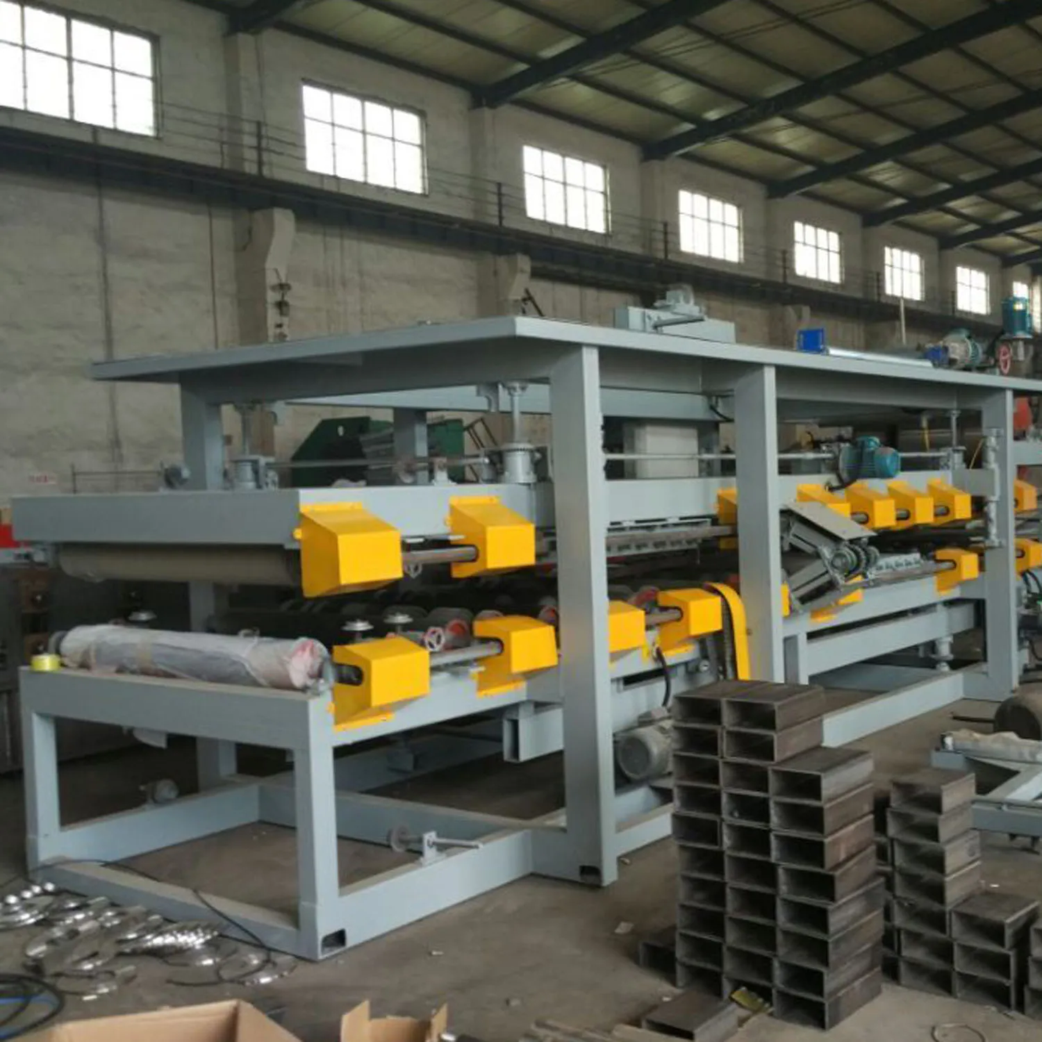 roof and wall panel making machine sandwich panel machine