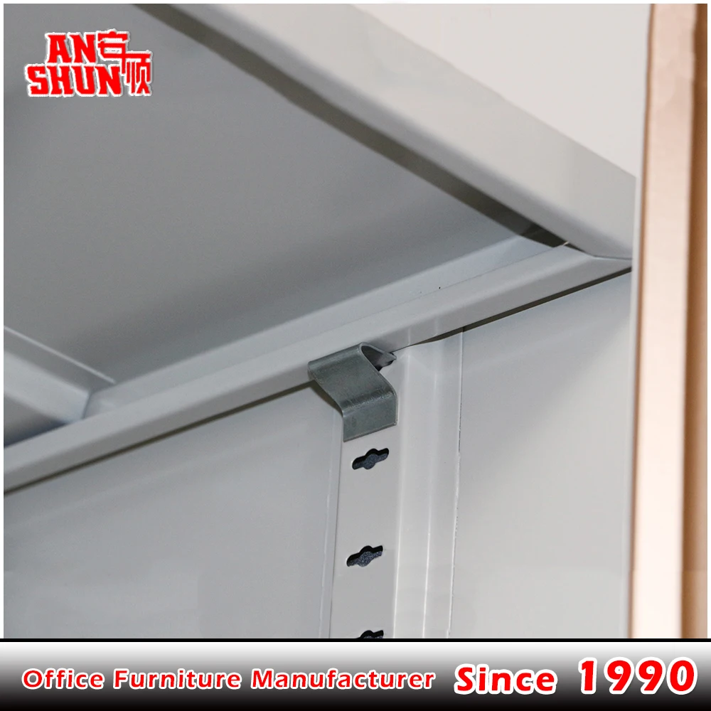 Manufacture Metal Storage Cabinet Steel Filing Cabinet Metal Cupboard With Glass Doors And Metal Doors