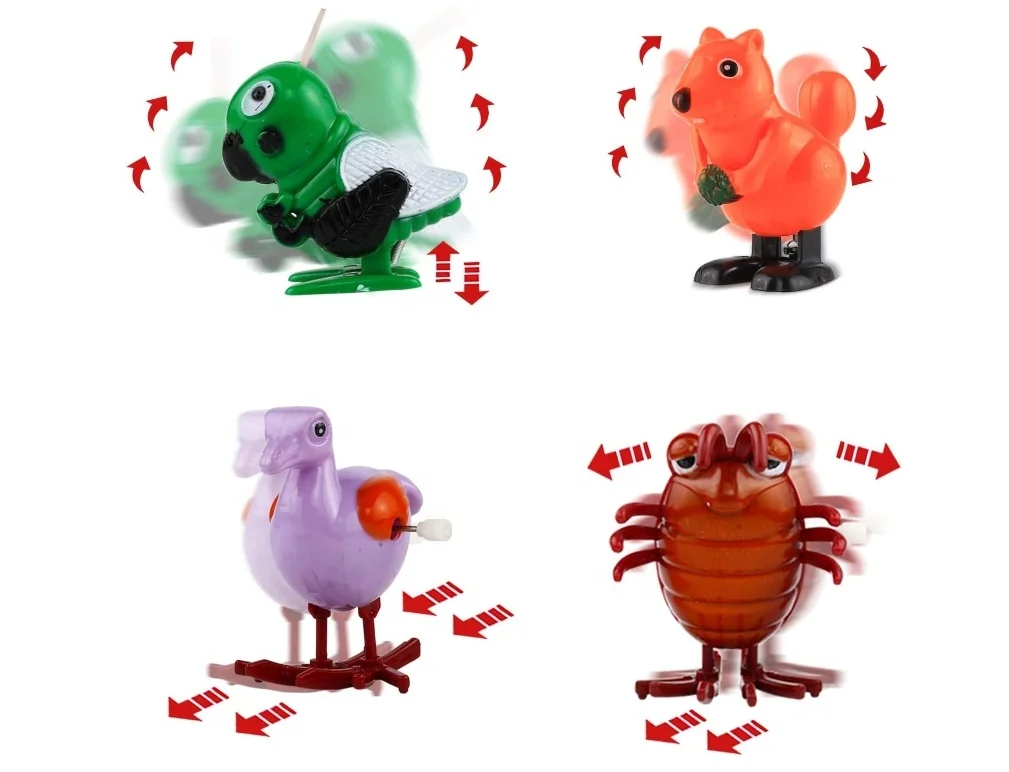 Wind-Up Toys, 24 Pack Assorted Mini Toy for Kids Party Favors