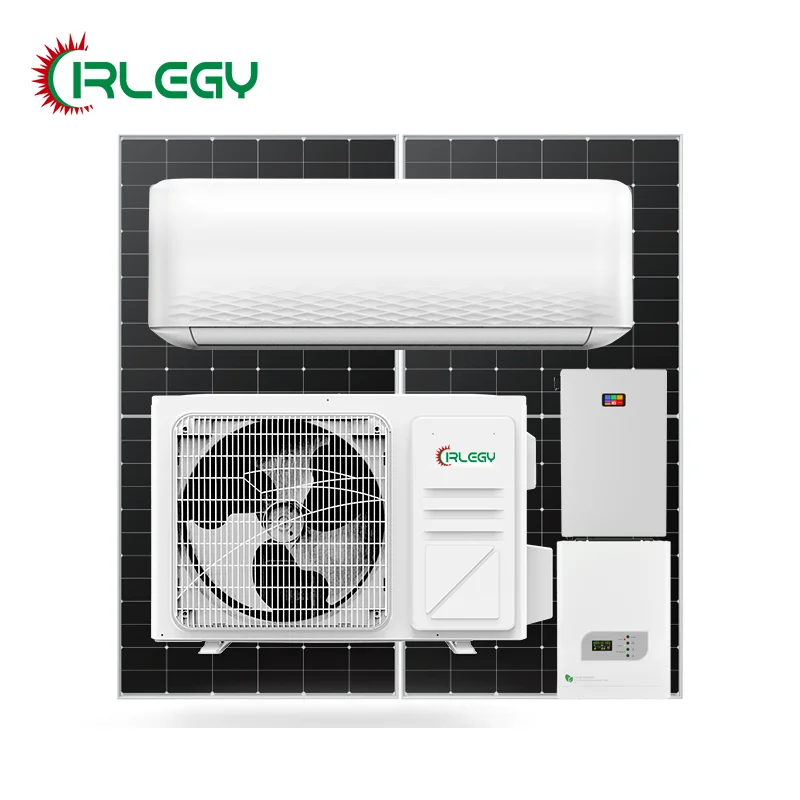 High Quality Off Grid 1HP 1.5HP 2HP 3HP Solar Cell Air Conditioner for Home Solar DC Air Conditioner