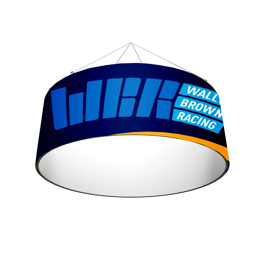 Hot Sale Round Overhead Ceiling For Trade Show Sign Circle Hanging Banner for Exhibition Event