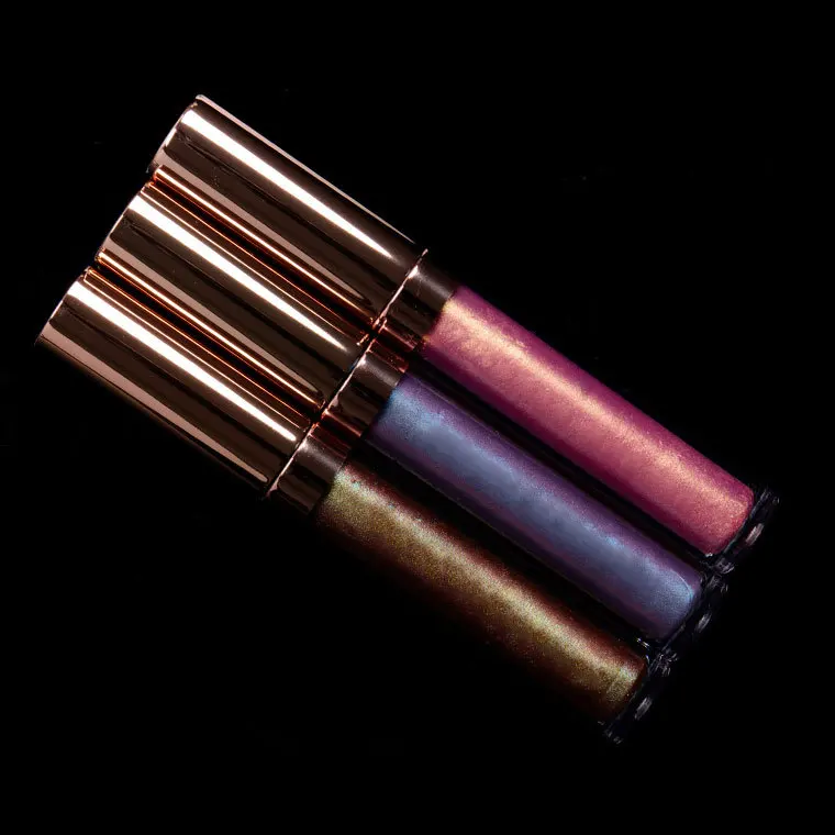 Private Label 6 Colors Chameleon Lip Gloss Shiny Sparkle Holographic Shimmer High Pigment Long Lasting Lipgloss