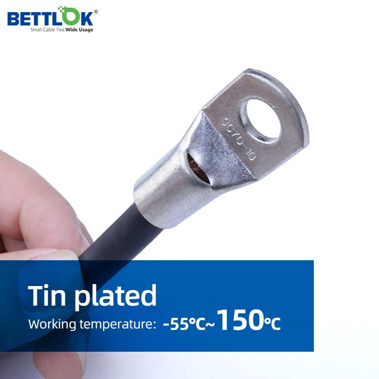 Bettlok Copper tube SC automotive terminals non-Insulated cable lug connectors terminals