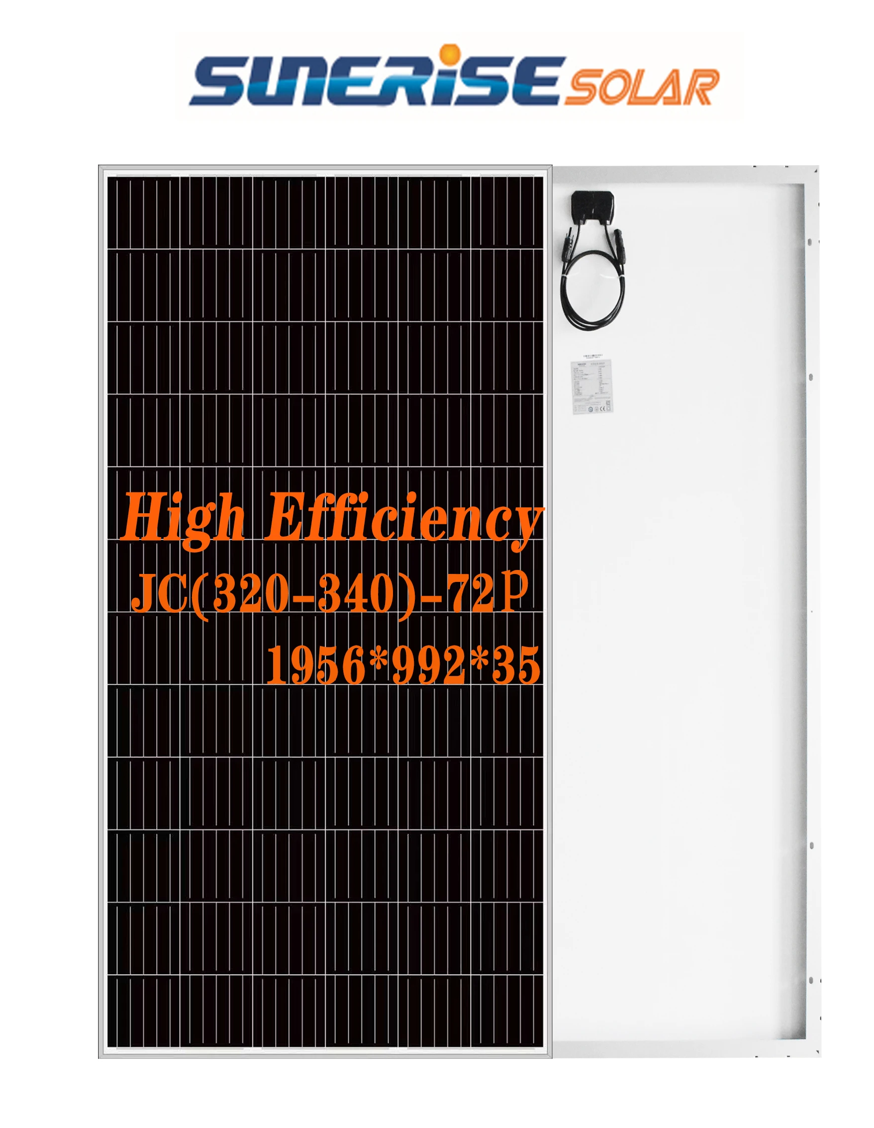 
Free Shipping 330W Solar Panels Polycrystalline 