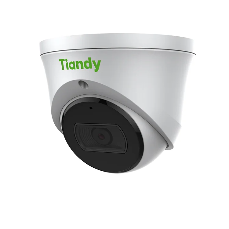 Tiandy 5MP TC-C35XS Turret Starlight High Performance Alarm Two Way Audio Poe Fixed 2.8mm Security IP Camera