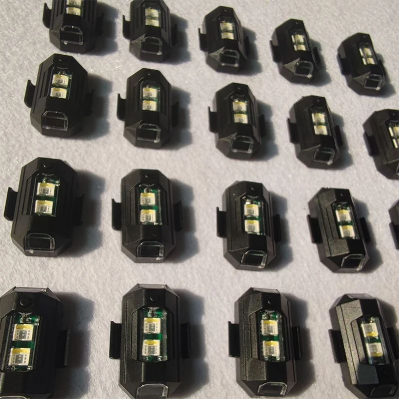 Super Lightweight Mini 3 Color Drone Strobe LED Lights For Street Motorcycle DJI Mini/Mavic Air 2 Pro Phantom Inspire Matrice