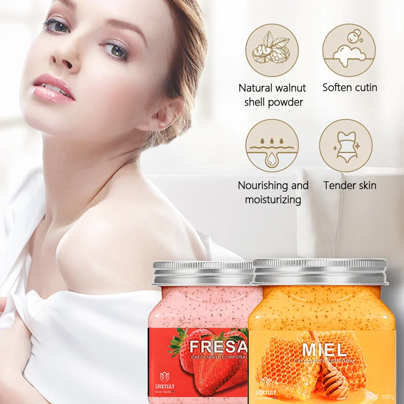 OEM Private Label Anti-aging Beauty Body Scrub  Moisturizing & Nourishing Bath Products