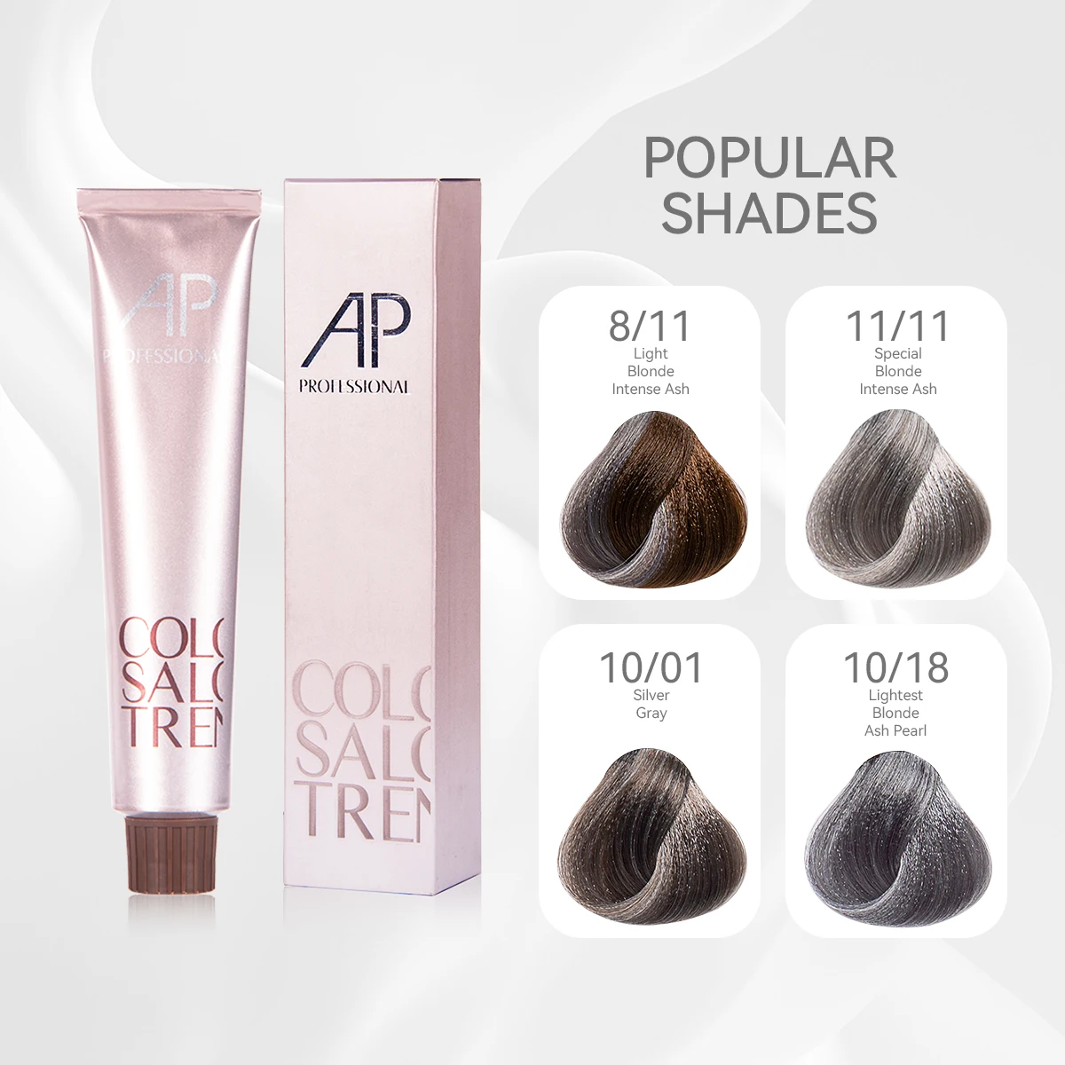 Professional Wholesale Non Allergic Ammonia Free Permanent Organic Colors Cream Hair Dye