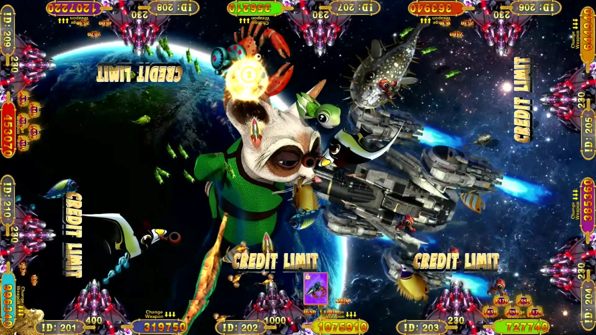 10 players software video fish games shooting games machines fire kirin  panda master tables cabinets arcade boxing game