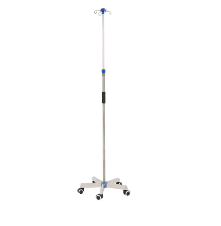 Cheap price medical hospital stainless steel IV  pole infusion stand