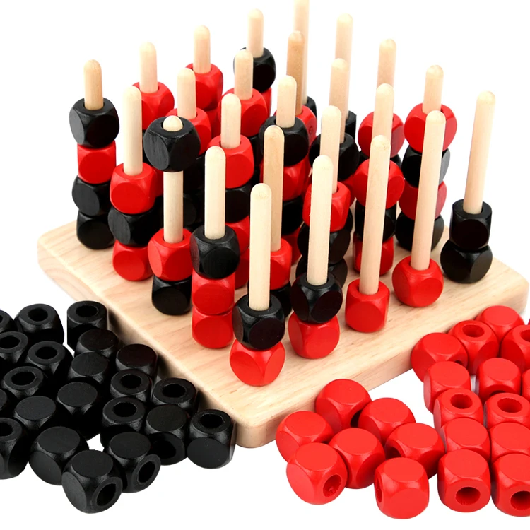 New Style Funny Wooden Chessess Game Toys Amazon Best Selling Kids Intelligence Development Educational Toys