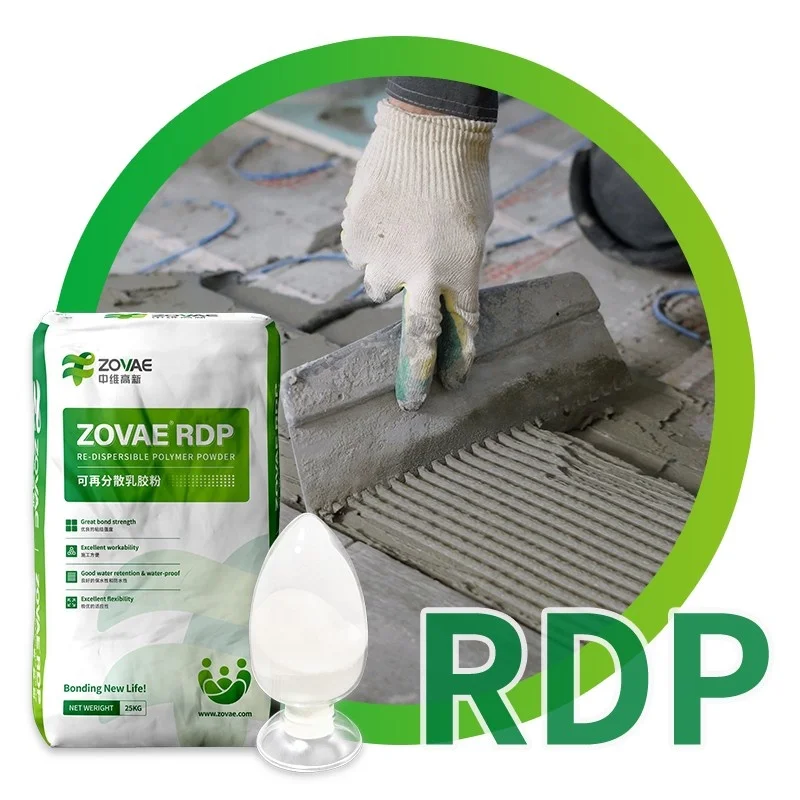 Гибкость, хорошая прочность сцепления, редиспергируемый порошок полимера ZW-9032 ВАЭ RDP для добавки полимера бетона/цемента