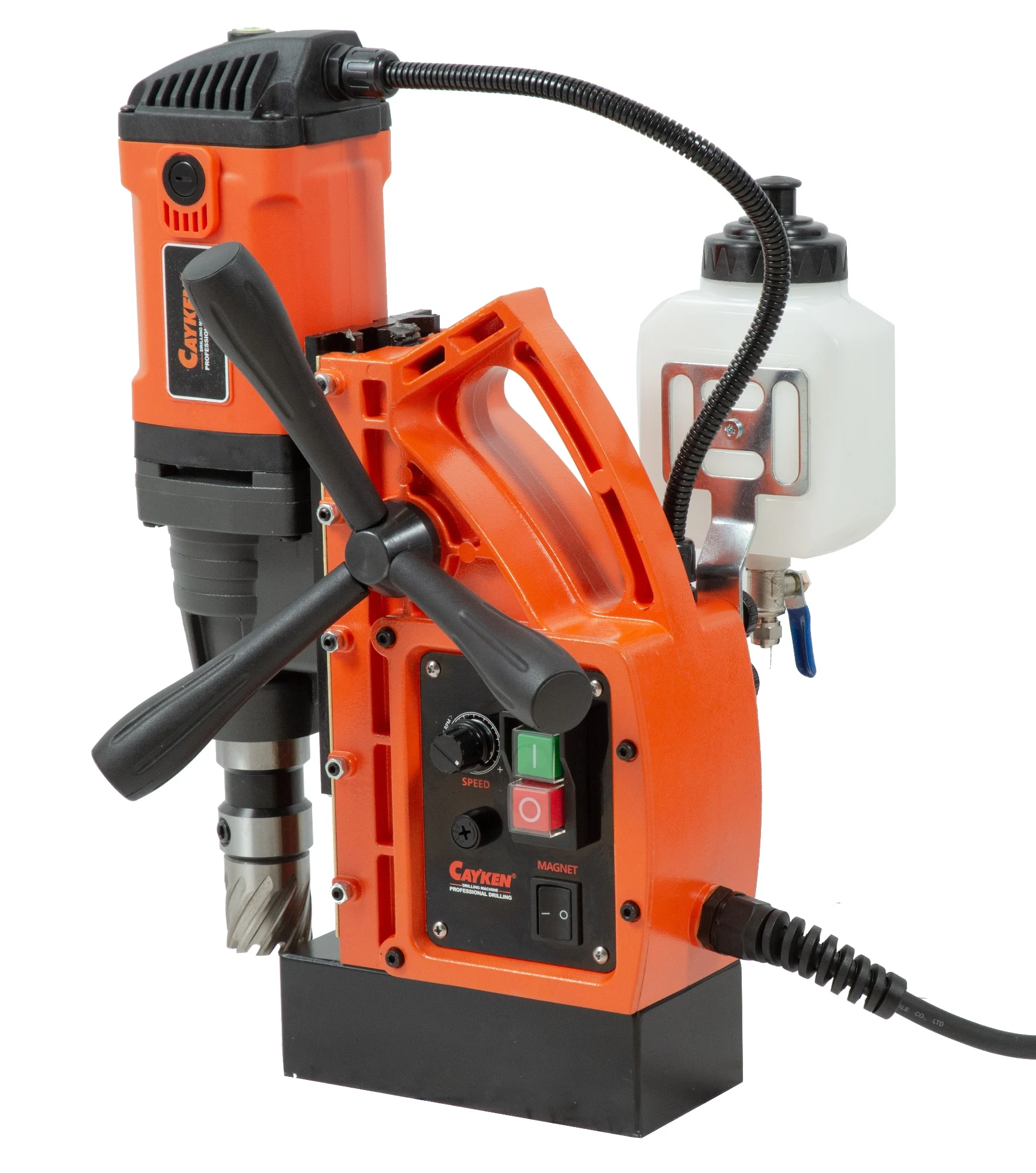 CAYKEN SCY-35HD Electric Drill Tool 35mm 1550W 830rpm 14800N Magnetic Drill,magnetic Drill 220V with Cheap Price 22*25*30cm 15KG