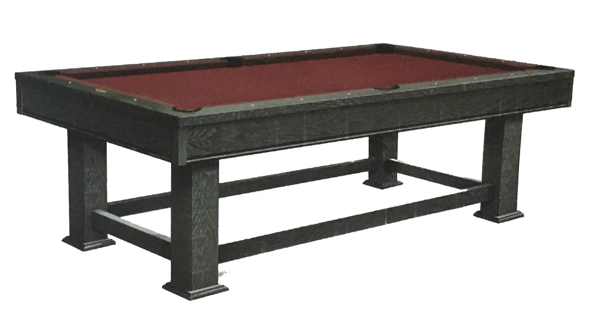 
BLP-A-06 Biaoli High-quality New American-style pool billiard table, solid wood with slate 