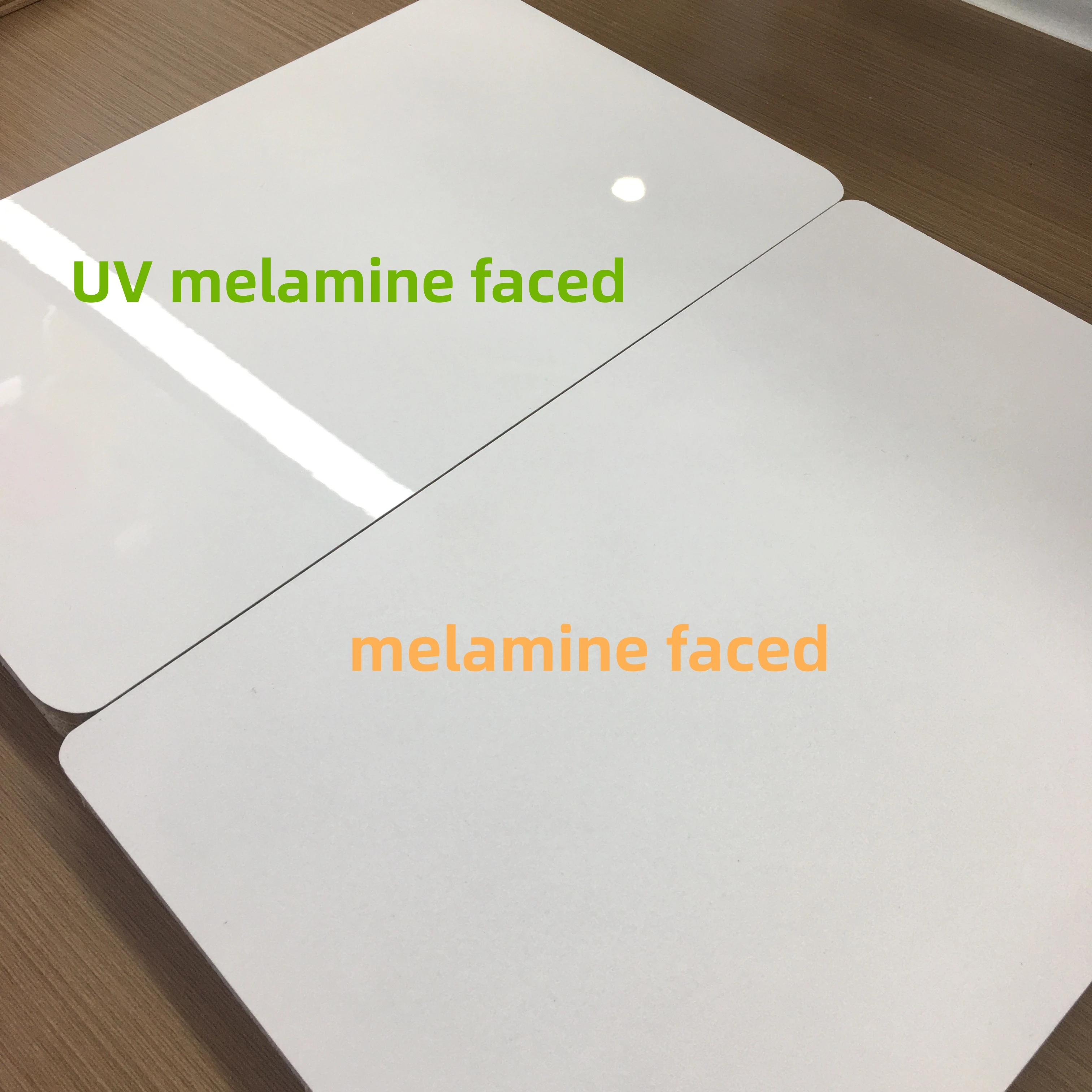 4x8 E1 grade white waterproof wood faced 12mm 17mm furnitures Cabinet  laminated Melamine Plywood 18mm Sheet marine plywood 18mm