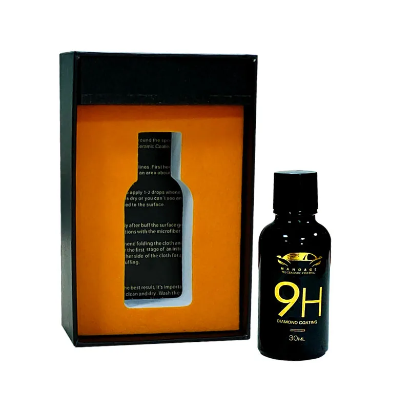 NANO AGE 9H Car Nano Liquid Ceramic Coating Automotive Care Coating Hydrophobic High Gloss Anti-scratch Protection
