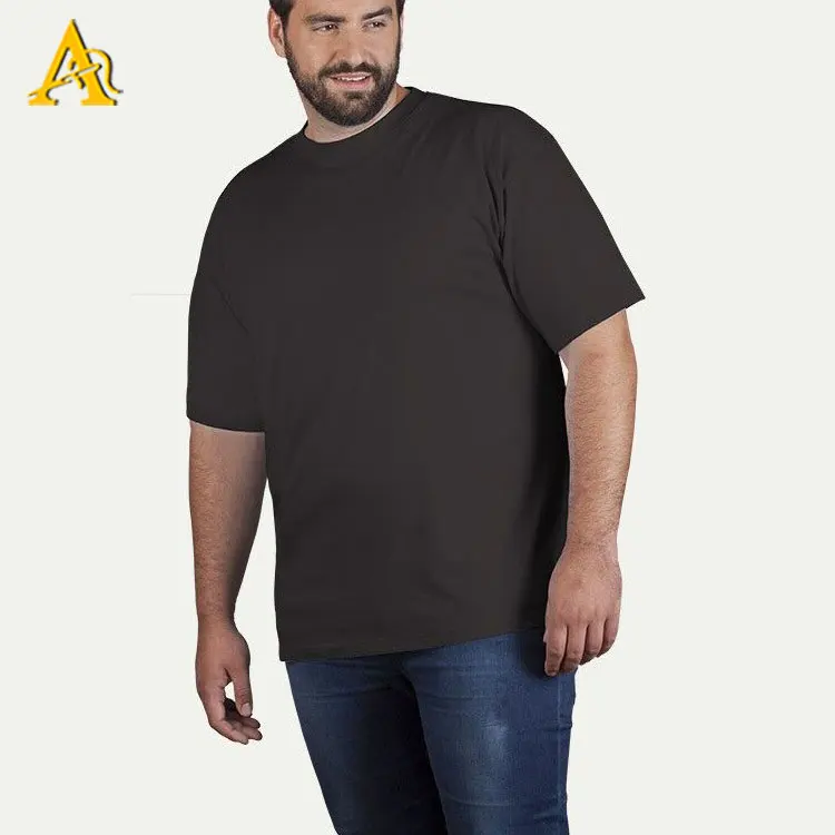 
Plus Size T-Shirts Wholesale Blank Mens 100% Cotton Oversized Tshirt 