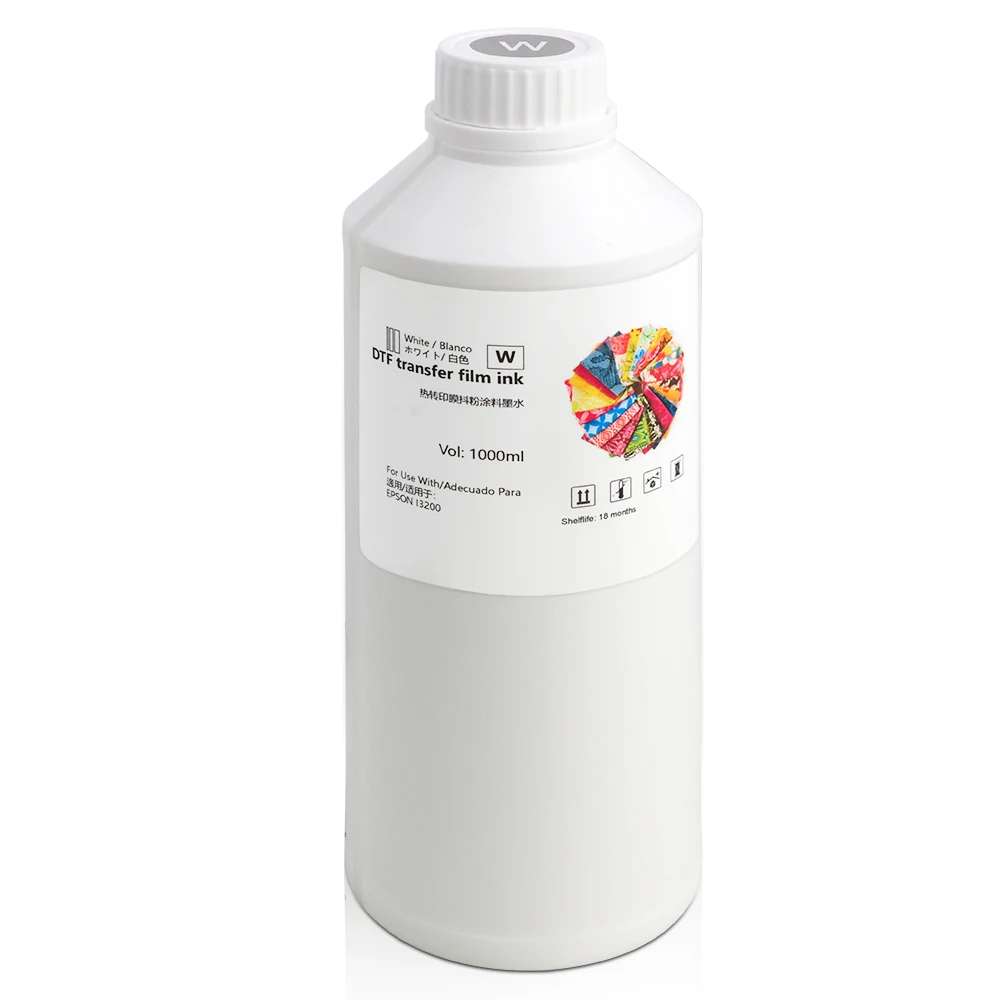 5Colors Water based Ink DTF INK For Epson L1800 DX5 i3200 L805 1390 P800 XP600 P800 etc dtf printer