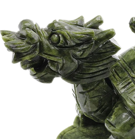 Super september hot sales jade dragon turtle and baby