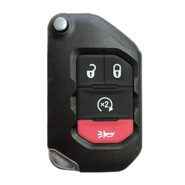CN086026 2018+ Jeep Wrangler Remote key- 4 Button SIP22 FCC OHT1130261 - 68416782AA Key for car