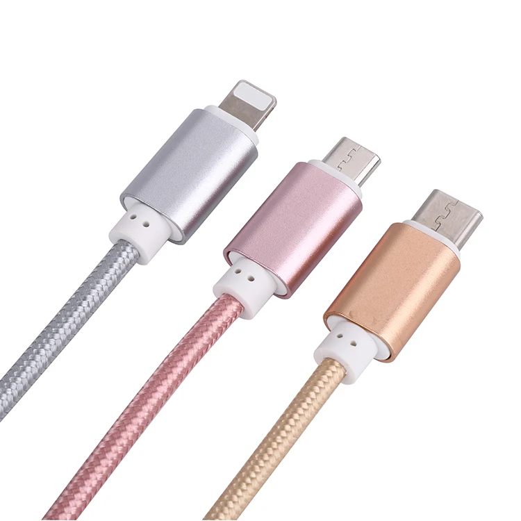 Customized Micro USB V8 5P Mobile Phone Charging 1M 2.0 Data Sync Charge Cable For Android Phones