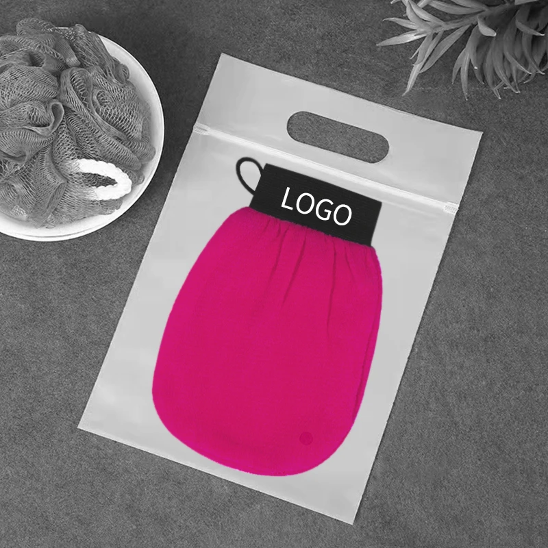 High Quality Morocco Exfoliating Mitt Gloves Sponge Of Kessa Hanmman Scrub Bath Mitt