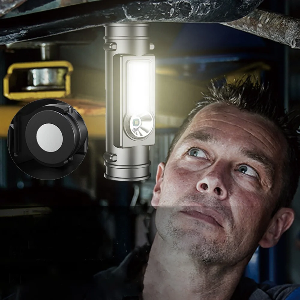 LED Headlamp Flashlight Torch Camping Fishing Use Waterproof COB Headlamp XPE Headlight Indoor Outdoor Use