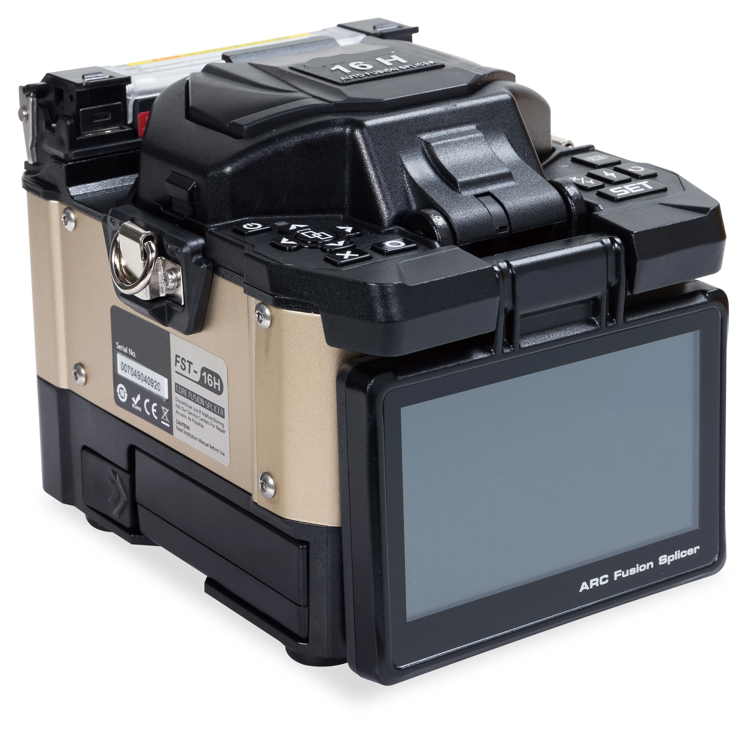 Best Price High Quality Automatic Optical Fusion Splicer FST-16H and Signal Fire  Fiber Optic Splicing Machine