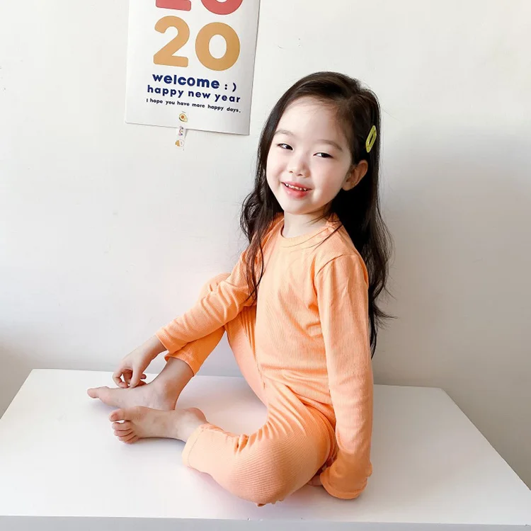 
Hot Selling Autumn Winter Warm Sleepwear Luxury Children Kids Pajamas Sets 