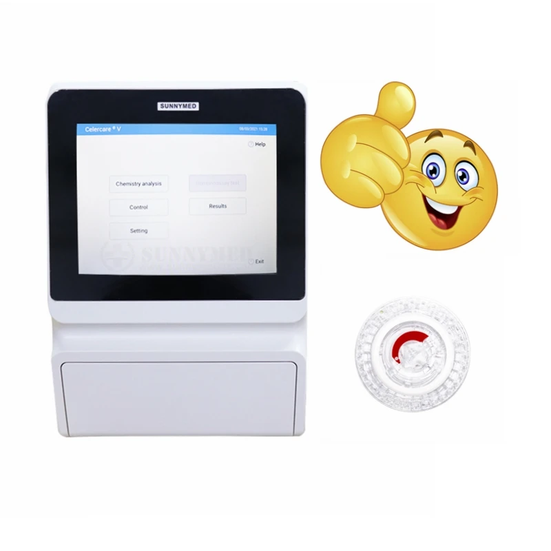 laboratory portable mini POCT blood vet mnchip fully automatic veterinary dry chemistry human dry biochemistry analyzer price
