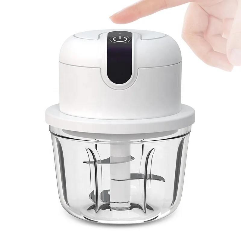 picador de verduras 100ml 250ml 300ml 350ml usb rechargeable electric mini food garlic chopper