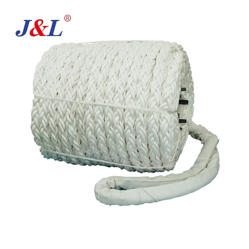 JULI 8 strand marine rope 2.5 inch pp marine rope 64mm mooring rope polypropylene