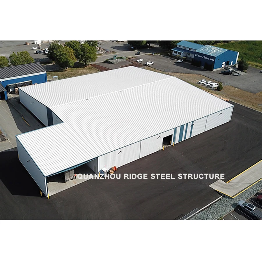 Metal Buildings Steel Structure Prefab House Warehouse  Metal Building Garage Storages Build with Carbon Steel Pipe
