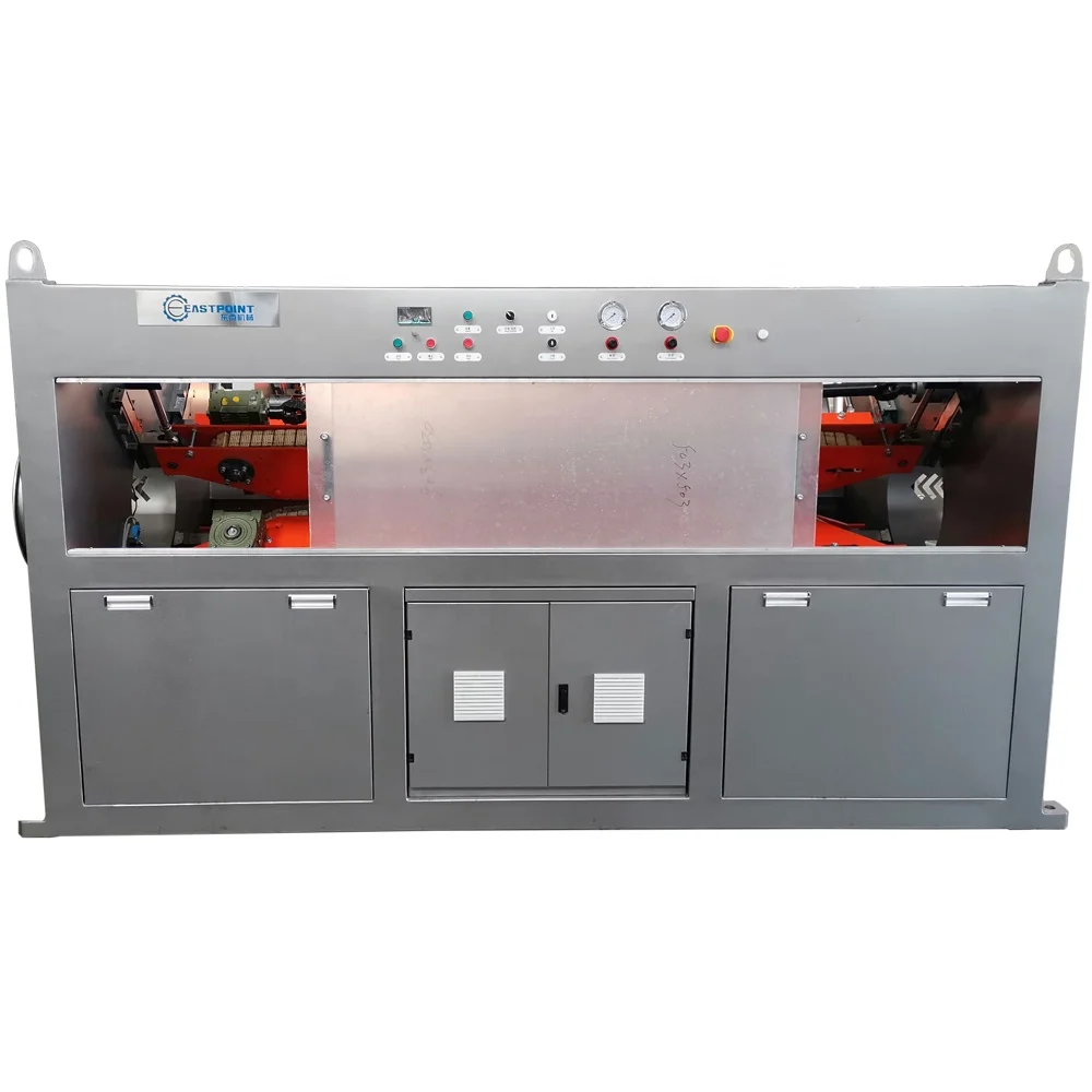 plastic pipe tracting machine