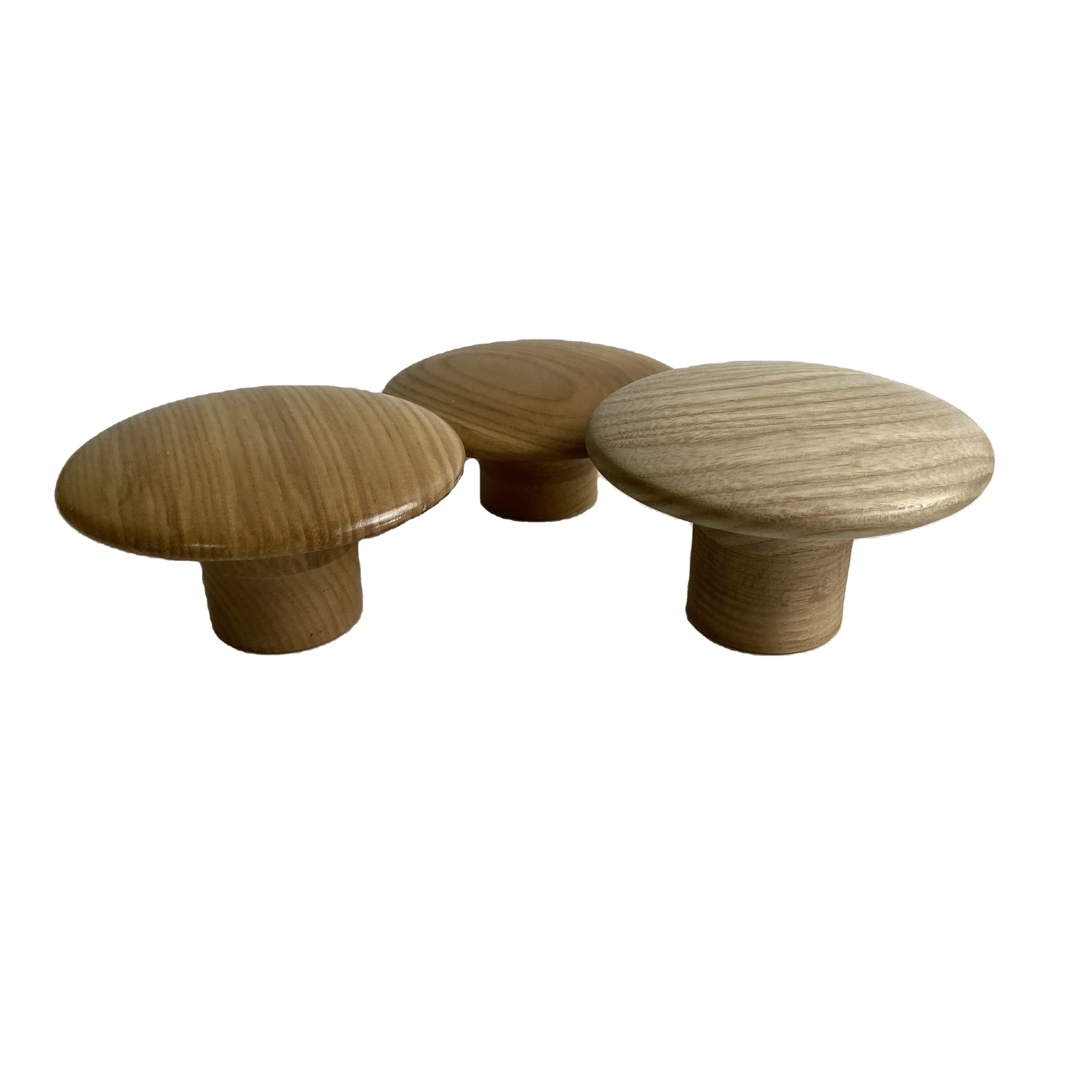 Diyue DIYR201236 Nordic Organizer Decor Eco Wall Ash Wood Mushroom Wall Hook Coat Rack for Kid Clothes Hangers Storage Wholesale