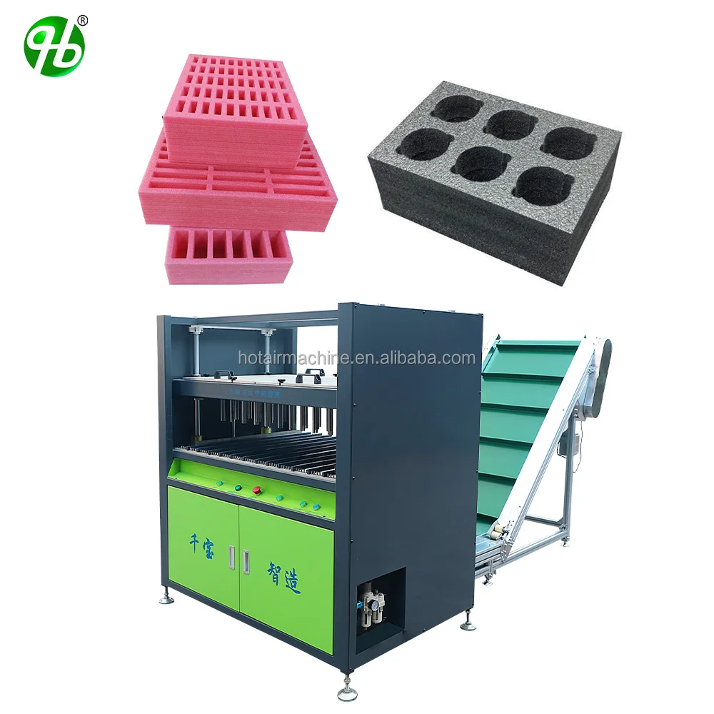 Automatic EPE Foam Sheet  PE   XPE   EPP  IXPE Foam Transform Hydraulic Die Punching Machine