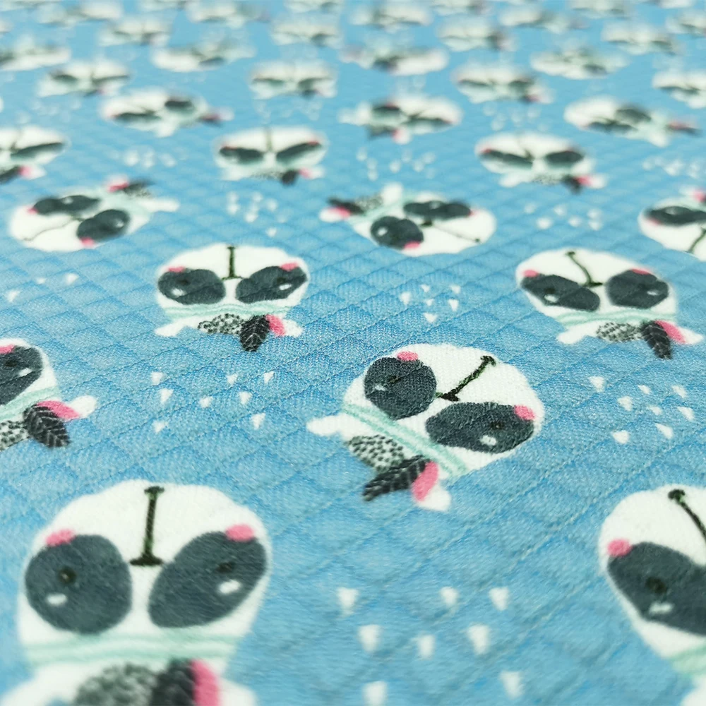 High Quality No MOQ Factory Fabrics Wholesale 100% Polyester Custom Printed Fabric Bullet Fabric For Blanket