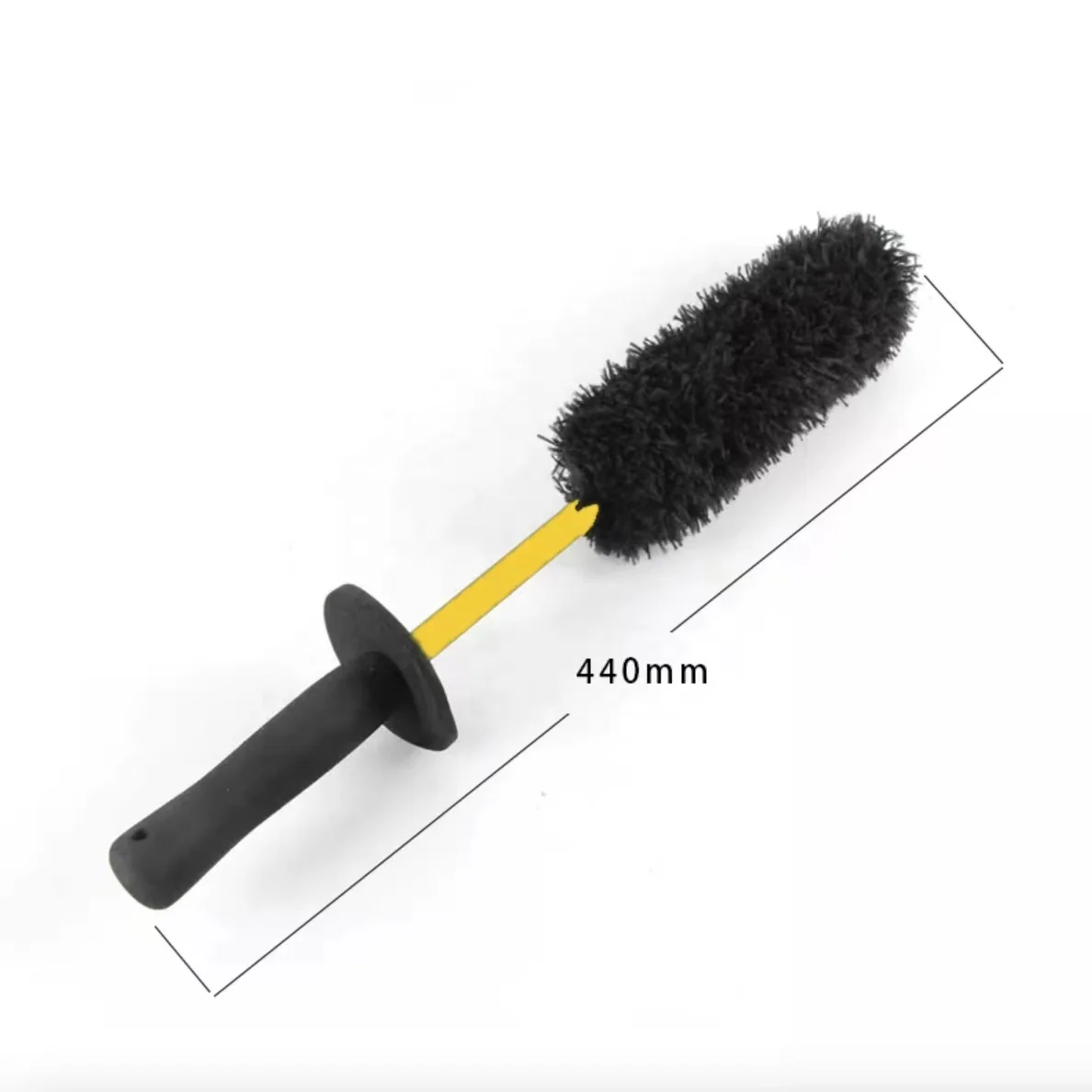 CR Auto EVA handle Wool Microfiber Car Wheel Washing Cleaning Detailing Brush For Auto Detailing