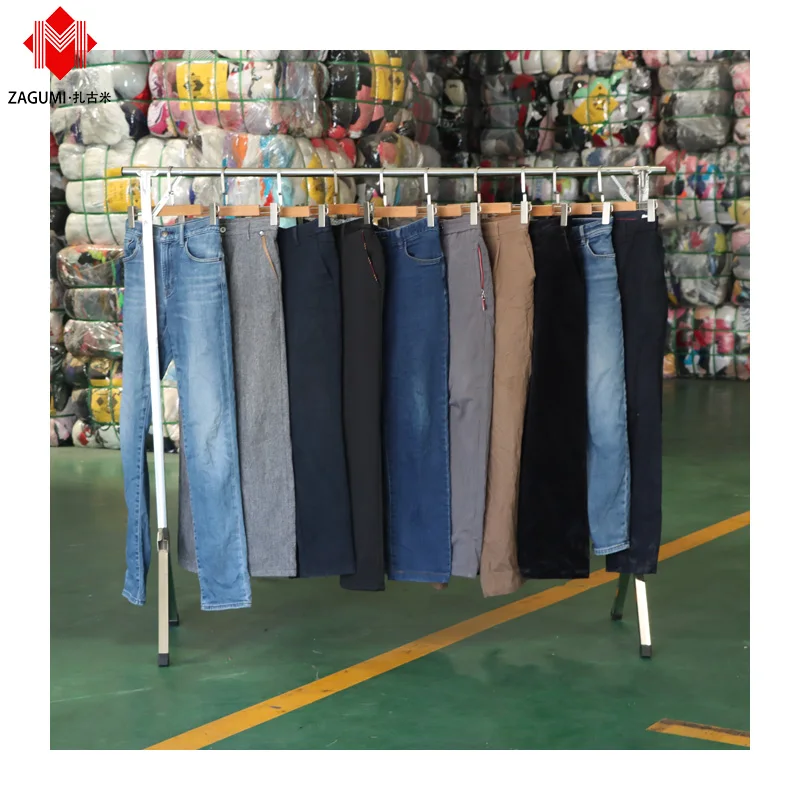 Outdoor Plus Size Used Clothes Fardos Nina Gebrauchte Kleidung Kilo Preis Ropa Usada Mujer China Container of Used Clothes Pants