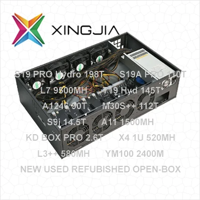 MA21S 58T GPU Graphics Cards High Quality E9 3G S19 Pro+Hyd 198T Latest Supply Computer Server Case For M31S++ 74T
