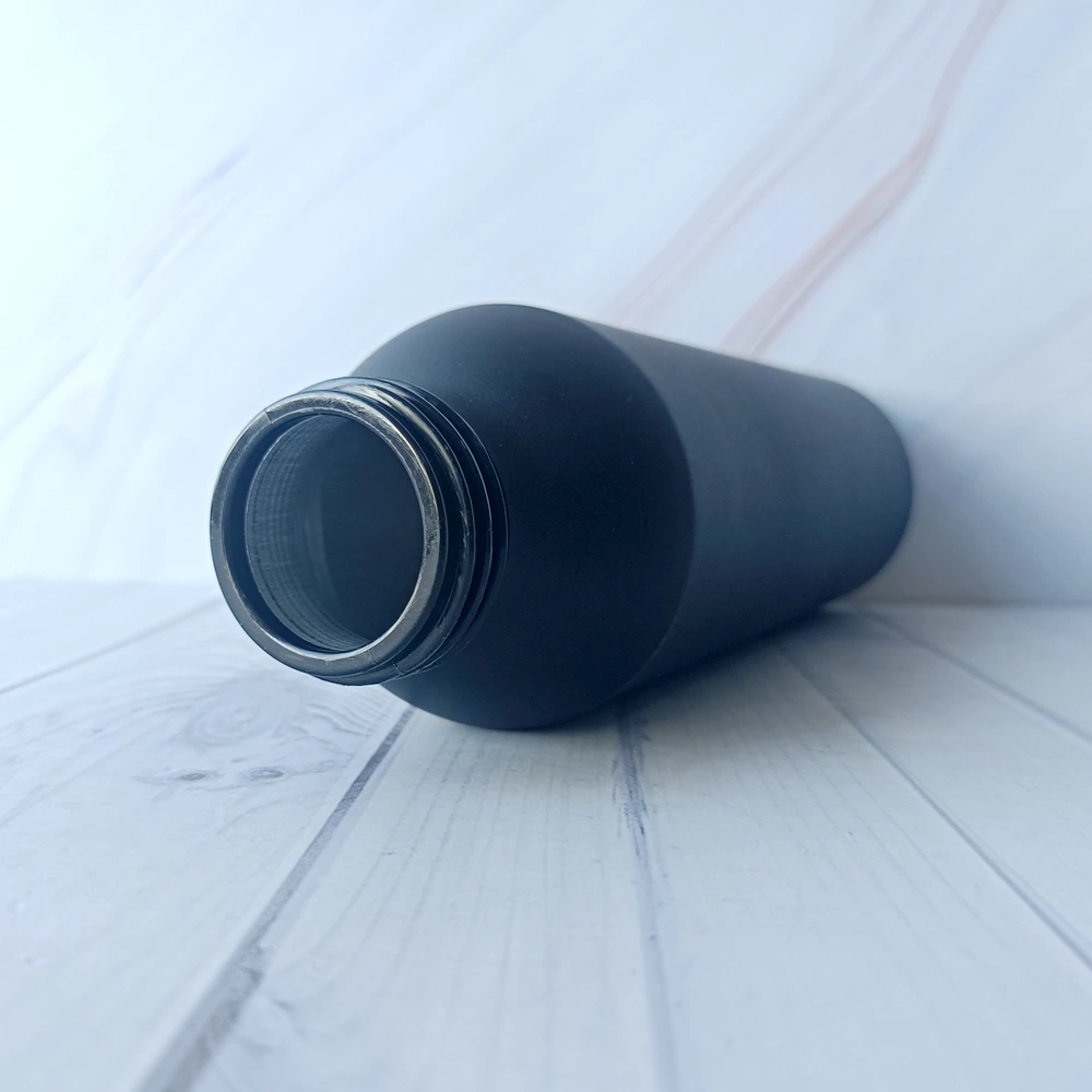 Promotional Metal Black Aluminium Water Bottle Bicycle Bottle Sublimation Blank Aluminum Sport Drink Water Bottle