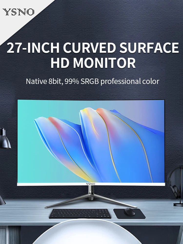 Anti Blue Light Gaming Monitors 24 27 inch 75hz 144hz Lcd Led Monitors Computer