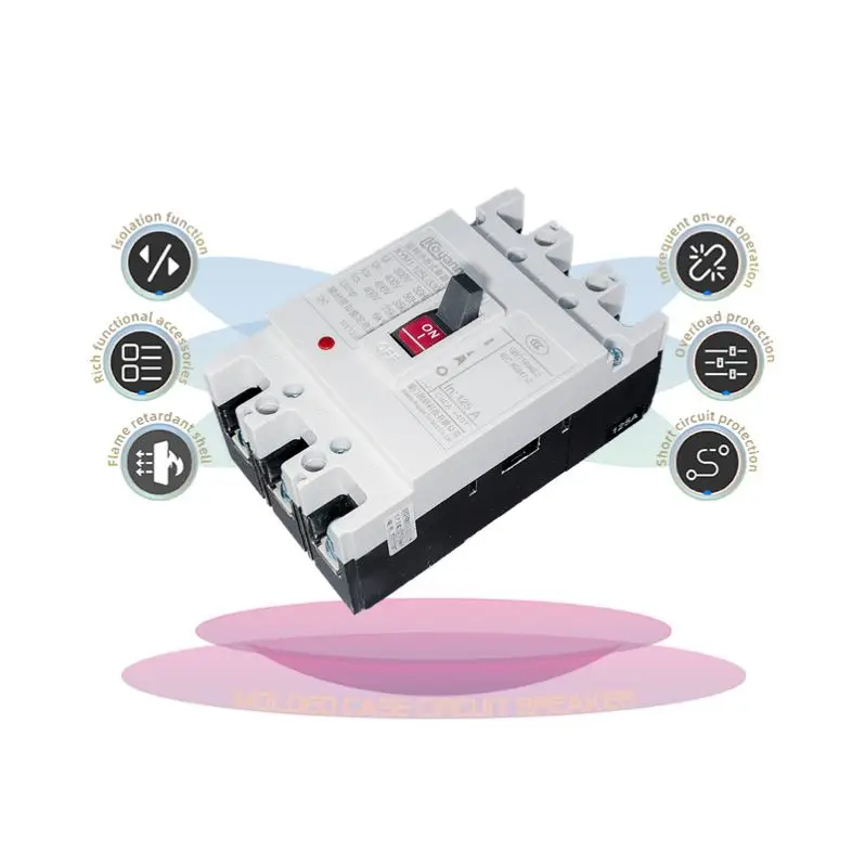 Автоматический выключатель MCCB 35Ka Mccb 800A, фазовый выключатель с гарантией качества