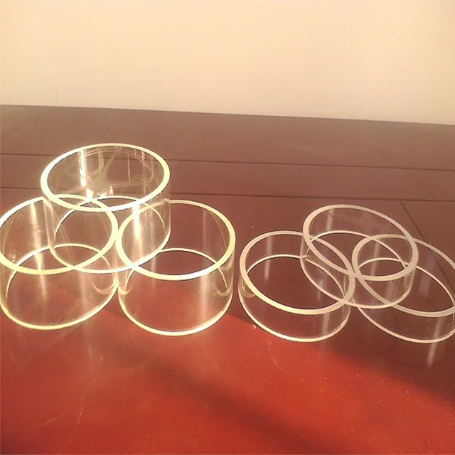 high quality cutting tube glass pipe in length smoke pipe for smoker using