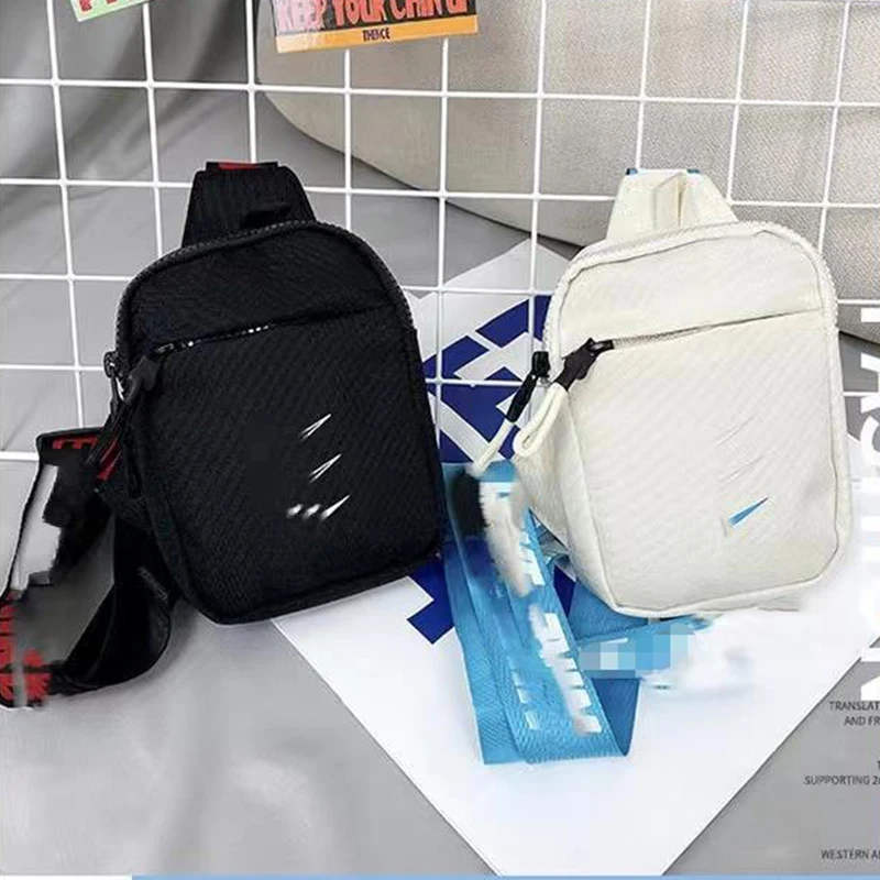 Factory Wholesale Cheap Sling Bag Outdoor Travel Men Crossbody Chest Bag With Headphone Plug