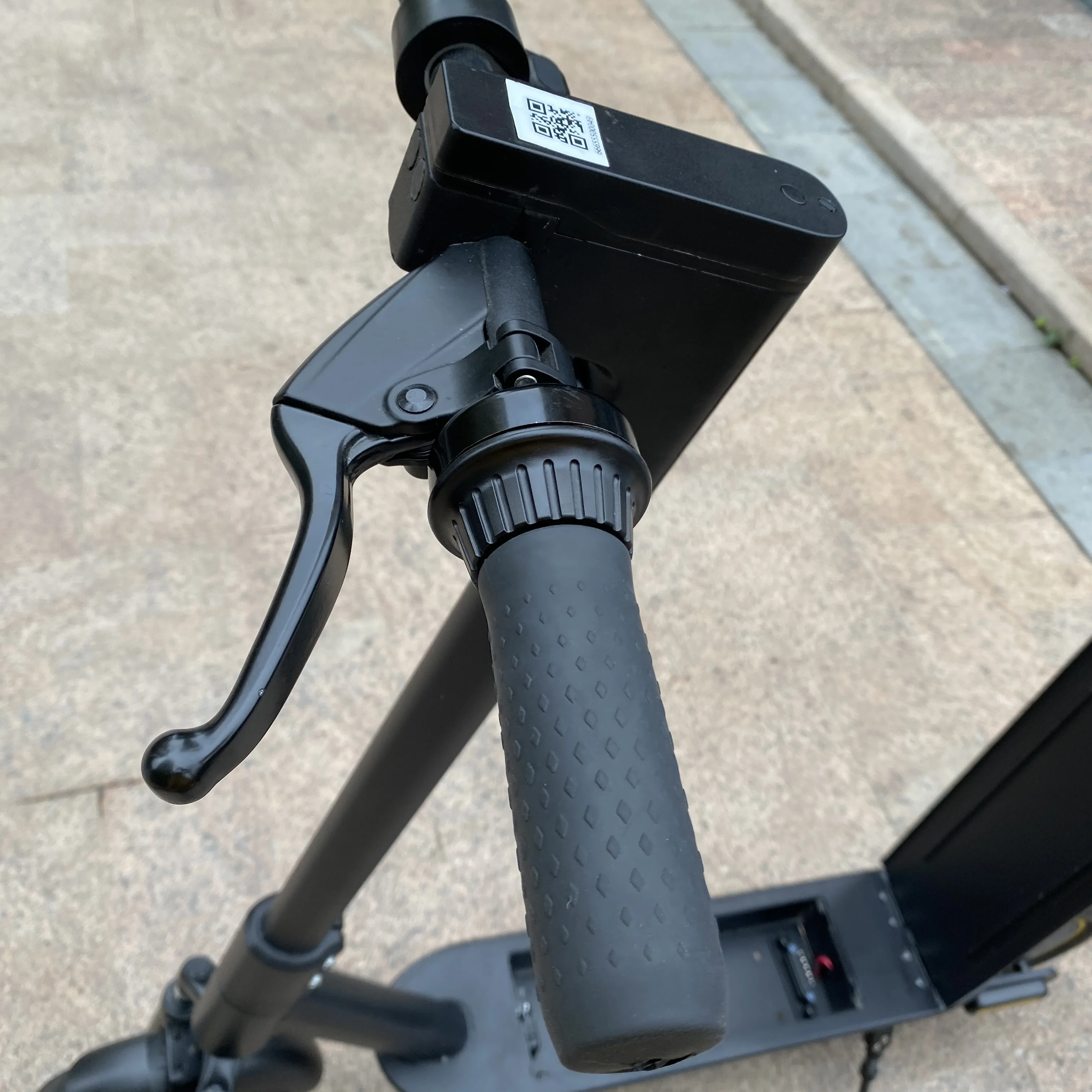 Dockless Rental Scooter Ride Sharing Electric Scooter GPS 4G IoT Two Wheel Kick Scooter Rental