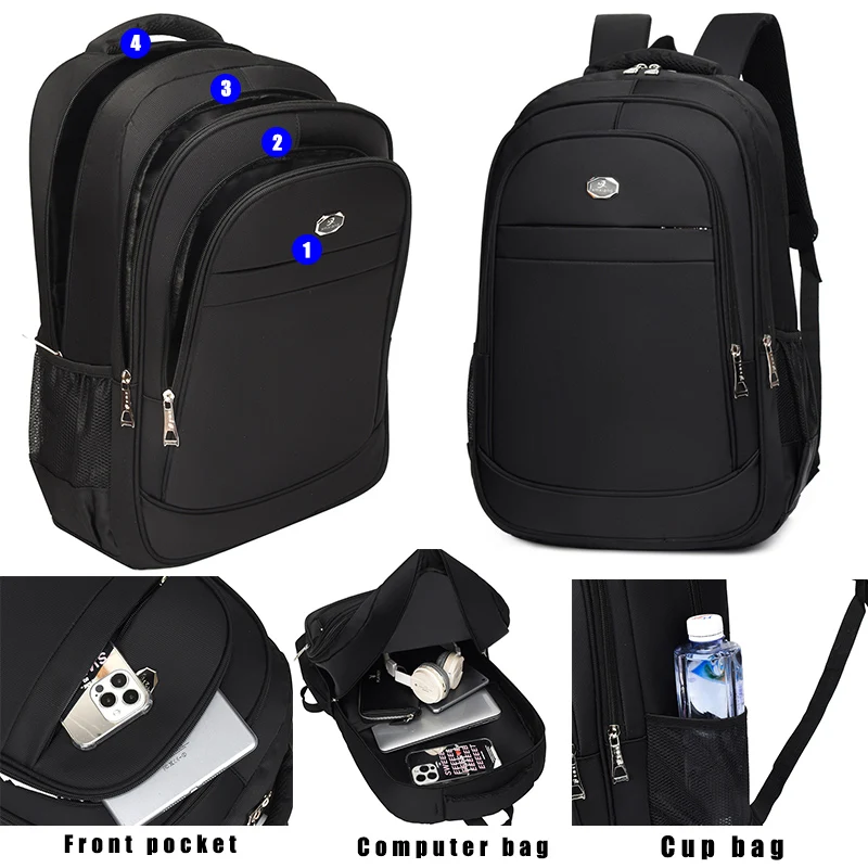 Backpack Bag For Teenager 15.6 Inch Laptop Design Man Waterproof Business Backpack Back Pack Custom Smart Laptop Backpack