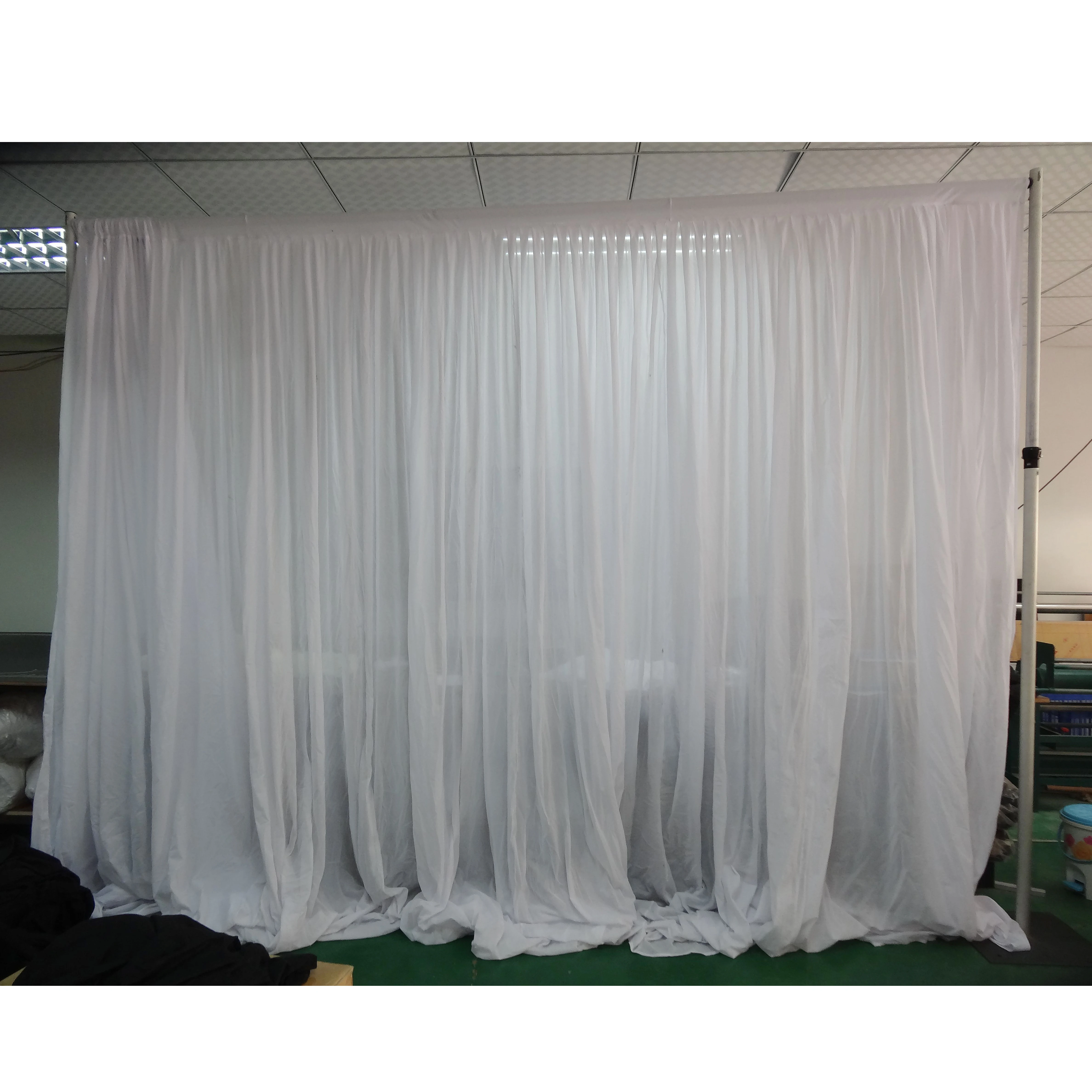 
Adjustable backdrop stand pipe drape fabric backdrops for weddings 